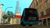 Linea 23 Todo Bus Agrale MT17 LE Rio Grande Interno 607 Euro V V2
